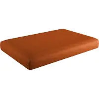 Sunnypillow Palettenkissen mit abnehmbarem Bezug Sitzkissen 120x60x15cm Orange