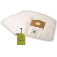 EVendix Staubsaugerbeutel, 10 Stk + 1 Mikro-Filter passend für FAKIR C 120 EL /Auto