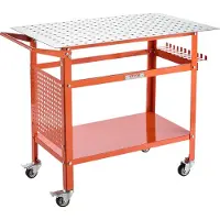 Zerbaco Schweißtisch 1016x609,6x914,4mm Schweißwerkbank Montagetisch 272/362kg