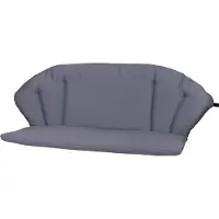 Kettler Auflage für Royal Garden MWH Bank Elegance 2328 dunkelgrau wasserabweisend lichtecht KETTtex