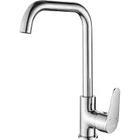 Kuchinox BADLAND Küchenarmatur Wasserhahn SAGRA Küchenmischer für Küche in Chrom