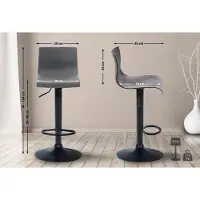 CLP Barhocker Hoover B grau