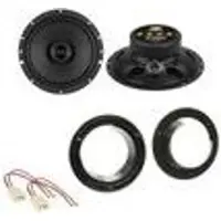 ESX SIGNUM SXE-62 Koaxial Lautsprecher Einbauset für Fiat Seicento Sedici