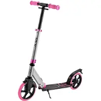 NILS Tretroller EXTREME HM127 – klappbar, 200 mm PolyurethanRäder, ABEC-7, höhenverstellbar, pink