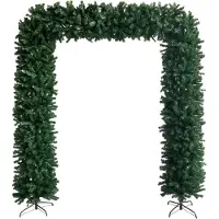 vidaXL Cloris DesignMöbel Künstliche Weihnachtsbäume - Grün Weihnachtsgirlande Grün 240cm Schlichtes5063617