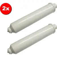 Trade-Shop 2x Ersatz Wasserfilter / Kühlschrankfilter ersetzt AEG 4055050316 4055164-65/3 3019974100 4055091096 4055095238 / Kühlschrank, Gefrierschrank