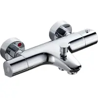 Markenlos Thermostat Badarmatur - Chrom Mischarmatur - Sicherheit