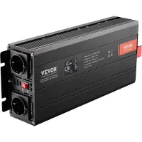 Vevor Reiner Sinus-Wechselrichter 3000 W, DC 12 V zu AC 230 V, LCD-Fernbedienung,