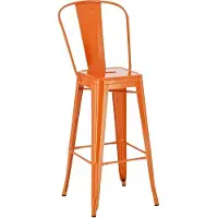 CLP Barhocker Aiden orange
