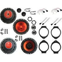 DSX JBL Lautsprecher Set für Opel Insignia Bj 08 – 17 Tür Vorne hinten 1040 Watt