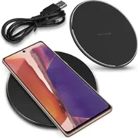 NAmobile Qi Wireless Schnell Ladestation für Samsung Galaxy Note 20 10 Charger 15W 10W