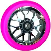 Fantic26 Spy7 Stunt-Scooter Rolle 110mm Abec11 Chrome/Pu Pink