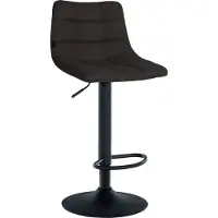 CLP Barhocker Jerry Stoff schwarz schwarz