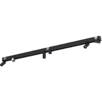 Licht-Erlebnisse Einbaustrahler Metall GU10 verstellbar Schwarz länglich Modern