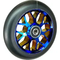 Fantic26 Spy7 Stunt-Scooter Rolle 110mm Abec11 Blauchrome/Pu Schwarz