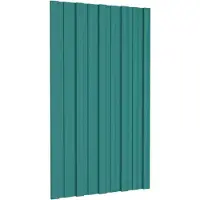 Syfax Dachpaneel 36 pcs Grün 80 x 45 cm Verzinkter Stahl