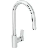 Vitra A43445EXP Einhebel-Spültischmischer Flow Soft
