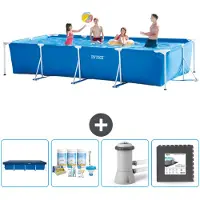 Intex Rechteckiger Frame Pool - 450x220x84 cm - 5-teilig SCB3