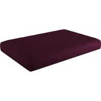 Sunnypillow Palettenkissen mit abnehmbarem Bezug Sitzkissen 120x60x15cm Violett