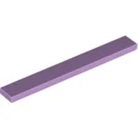 LEGO 1x8 Fliesen 4162 - 100 Stück Lavendel