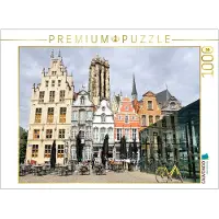 CALVENDO Puzzle Am Grote Markt im belgischen Mecheln (Mechelen) | 1000 Teile Lege-Größe 64x48cm Foto-Puzzle für glückliche Stunden