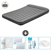 Bestway Luftmatratze - 2-Personen - 152 x 203 x 30 cm - Grau - Inklusive Zubehör