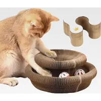 Markenlos Kratzbrett für Katzen – Kratzbrett für Kätzchen im Innenbereich, Spielmatte für pädagogische Bereicherung, drinnen und draußen