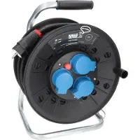 Kalle-das-Kabel Kalle Kabeltrommel Schuko H07RN-F 3G 1,5 mm² IP44 40 Meter
