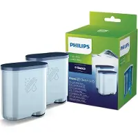 Aqualogis Aquaclean CA6903 Wasserfilter für Espressomaschinen 2 Stück - Intenza+ CA6702 Intenza TZ70003 - Wasserfilter - Ersatzfilter-Set