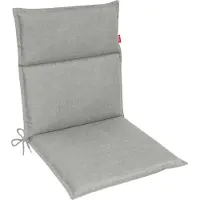 Kettler Herlag Niedriglehner Gartenstuhlauflage Bea 100x50x4,5cm Silbergrau Wasserabweisend Fleckschutz