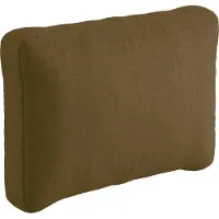 Sunnypillow Palettenkissen für Gartenmöbel - Rückenkissen 60x40x20/10cm - Rückenpolster für Bett und Sofa - Palettenpolster für Palettenmöbel - Lounge Kissen mit abnehmbarem Bezug Braun