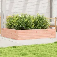 vidaXL "2026 Promotion" Hochbeet - Pflanzkübel - 110x110x23 cm - Massivholz Douglasie - Beete CC30450