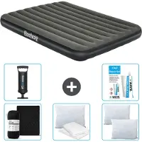 Bestway Luftmatratze – 2 Personen – 152 x 203 x 25 cm – Grün – im Lieferumfang enthalten Zubehör