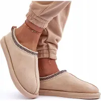 Permani Emu Hausschuhe Winter Damen Latchen Pantoletten Warm Schlappen Slipper Farbe: Beige Gr.38