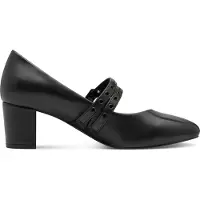 Marco Tozzi Damen Riemchenpumps mit zwei Riemen und Metallösen 2-22439-45, Größe:40 EU, Farbe:Schwarz