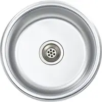 Syfax Einbauspüle mit Sieb und Siphon Edelstahl