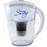 Acala AcalaQuell Swing Kannen Wasserfilter in weiß, inklusive 1x Filterkartusche und 1x Mikroschwamm