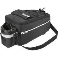 Lixada Isolierte Kofferraum-Kuehltasche Fahrrad-Gepaecktraeger-Aufbewahrungstasche Reflektierende MTB-Fahrrad-Gepaecktasche Umhaengetasche
