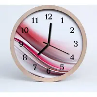 Tulup Holzuhr 20fi cm wanduhr - Abstrakte Kunst
