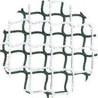 Huck Tornetz Anti-Hooligan, grün, 7,32 x 2,45 m, 200 cm Tiefe, 60 mm Maschenweite, 4 mm Materialstärke, hochfest