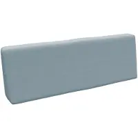 Pokar Palettenkissen Palettenauflagen mit abnehmbarem Bezug Palettensofa, Größe:Rückenkissen 120 x 40, Farbe:Blau