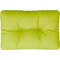 vidaXL Best Möbel PalettenKissen - Knallgrün 50x40x12 cm Stoff - Gartenmöbelauflagen A360546