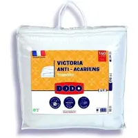 Dodo VICTORIA Anti-Milben-Bettdecke für gemäßigte Klimazonen, 140 x 200 cm, weiß