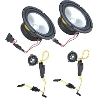 Ground Zero Audio | GZCS-165VW | Fahrzeugspezifisches 16,5cm 2-Wege Lautsprecher System VW Skoda Seat