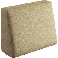 Sunnypillow Palettenkissen mit abnehmbarem Bezug Seitenkissen 60x40x20/10cm Sandfarben
