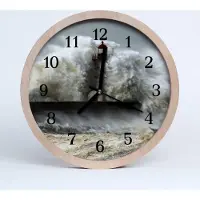 Tulup Holzuhr 20fi cm wanduhr - Sturm