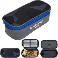 Elephant Mäppchen Box Large Hero Signature Federtasche Federmäppchen pencil case Jungen 12775 Cyber Camo Blau