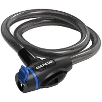 Gerda - Fahrrad-Kettenschloss, Flex, Schlaufe PP7949 (Einheitsgröße) (Schwarz)