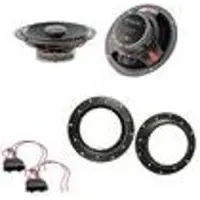 Focal ICU165 Koaxial Lautsprecher 2-Wege Einbauset für Caddy Golf 5 Jetta Sharan