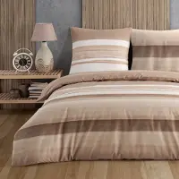 Buymax Renforce Bettwäsche 200x200 cm aus 100% Baumwolle 3 teilig mit Reissverschluss (1x Bettbezug, 2x Kopfkissenbezug 80x80 cm), Deckenbezug Set